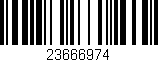 Código de barras (EAN, GTIN, SKU, ISBN): '23666974'