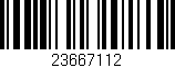 Código de barras (EAN, GTIN, SKU, ISBN): '23667112'