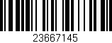 Código de barras (EAN, GTIN, SKU, ISBN): '23667145'