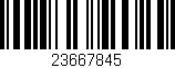 Código de barras (EAN, GTIN, SKU, ISBN): '23667845'
