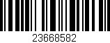 Código de barras (EAN, GTIN, SKU, ISBN): '23668582'