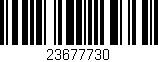 Código de barras (EAN, GTIN, SKU, ISBN): '23677730'