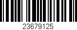 Código de barras (EAN, GTIN, SKU, ISBN): '23679125'