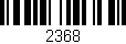 Código de barras (EAN, GTIN, SKU, ISBN): '2368'