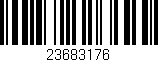 Código de barras (EAN, GTIN, SKU, ISBN): '23683176'