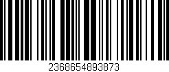 Código de barras (EAN, GTIN, SKU, ISBN): '2368654893873'