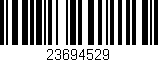 Código de barras (EAN, GTIN, SKU, ISBN): '23694529'