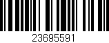 Código de barras (EAN, GTIN, SKU, ISBN): '23695591'
