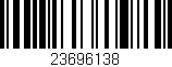 Código de barras (EAN, GTIN, SKU, ISBN): '23696138'