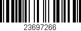 Código de barras (EAN, GTIN, SKU, ISBN): '23697266'