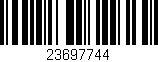 Código de barras (EAN, GTIN, SKU, ISBN): '23697744'