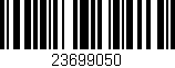 Código de barras (EAN, GTIN, SKU, ISBN): '23699050'