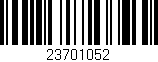 Código de barras (EAN, GTIN, SKU, ISBN): '23701052'