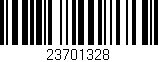 Código de barras (EAN, GTIN, SKU, ISBN): '23701328'