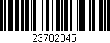Código de barras (EAN, GTIN, SKU, ISBN): '23702045'