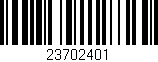 Código de barras (EAN, GTIN, SKU, ISBN): '23702401'