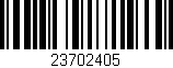 Código de barras (EAN, GTIN, SKU, ISBN): '23702405'