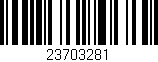 Código de barras (EAN, GTIN, SKU, ISBN): '23703281'