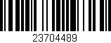Código de barras (EAN, GTIN, SKU, ISBN): '23704489'