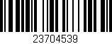 Código de barras (EAN, GTIN, SKU, ISBN): '23704539'
