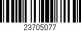 Código de barras (EAN, GTIN, SKU, ISBN): '23705077'
