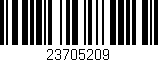 Código de barras (EAN, GTIN, SKU, ISBN): '23705209'