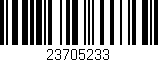 Código de barras (EAN, GTIN, SKU, ISBN): '23705233'