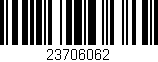 Código de barras (EAN, GTIN, SKU, ISBN): '23706062'