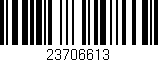 Código de barras (EAN, GTIN, SKU, ISBN): '23706613'