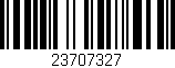 Código de barras (EAN, GTIN, SKU, ISBN): '23707327'