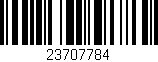 Código de barras (EAN, GTIN, SKU, ISBN): '23707784'