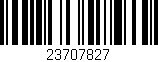 Código de barras (EAN, GTIN, SKU, ISBN): '23707827'