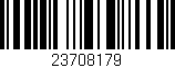 Código de barras (EAN, GTIN, SKU, ISBN): '23708179'