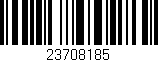 Código de barras (EAN, GTIN, SKU, ISBN): '23708185'