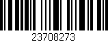 Código de barras (EAN, GTIN, SKU, ISBN): '23708273'