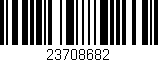 Código de barras (EAN, GTIN, SKU, ISBN): '23708682'