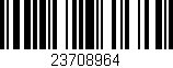 Código de barras (EAN, GTIN, SKU, ISBN): '23708964'