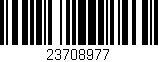 Código de barras (EAN, GTIN, SKU, ISBN): '23708977'