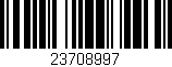 Código de barras (EAN, GTIN, SKU, ISBN): '23708997'