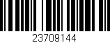 Código de barras (EAN, GTIN, SKU, ISBN): '23709144'