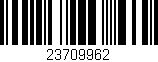 Código de barras (EAN, GTIN, SKU, ISBN): '23709962'