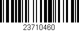 Código de barras (EAN, GTIN, SKU, ISBN): '23710460'