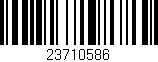 Código de barras (EAN, GTIN, SKU, ISBN): '23710586'