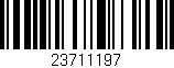 Código de barras (EAN, GTIN, SKU, ISBN): '23711197'