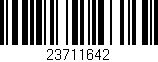 Código de barras (EAN, GTIN, SKU, ISBN): '23711642'