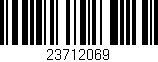Código de barras (EAN, GTIN, SKU, ISBN): '23712069'
