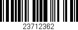 Código de barras (EAN, GTIN, SKU, ISBN): '23712362'