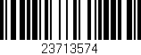 Código de barras (EAN, GTIN, SKU, ISBN): '23713574'