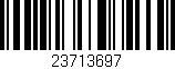 Código de barras (EAN, GTIN, SKU, ISBN): '23713697'