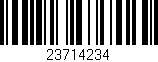 Código de barras (EAN, GTIN, SKU, ISBN): '23714234'